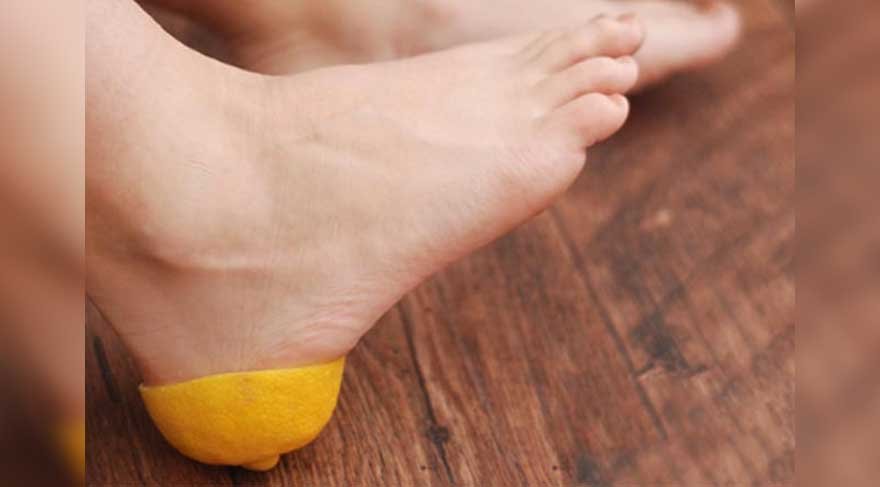 Limonu topuğunuza sürtün – İmmunitet sisteminiz güclənsin