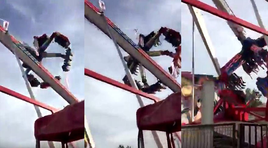 Lunaparkda ölüm qatarı: Ölü və yaralılar var – VİDEO