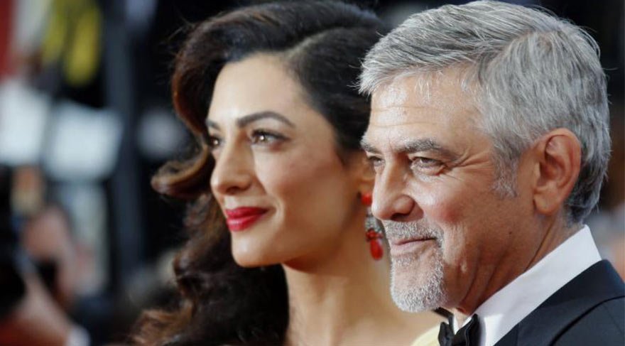 Clooney cütlüyü, qaçqın uşaqlara məktəb açır