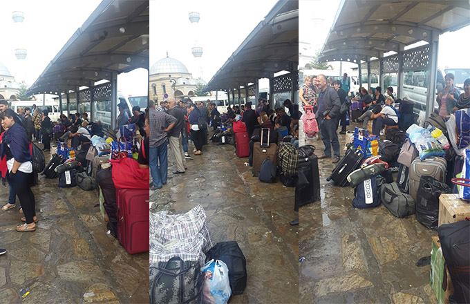 Bakıdan Ankaraya gedən “Alpar Turizm” sərnişinləri yolda qaldı – FOTO