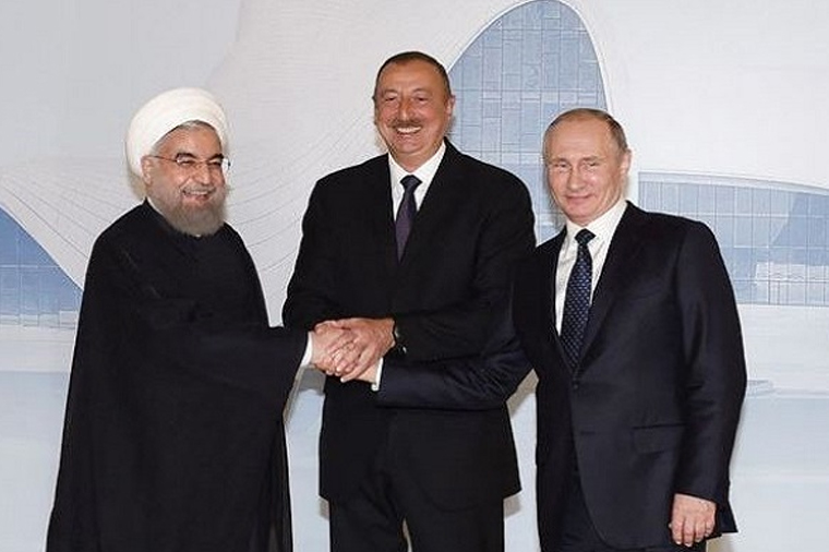 İlham Əliyev Putin və Ruhani ilə Tehranda görüşəcək