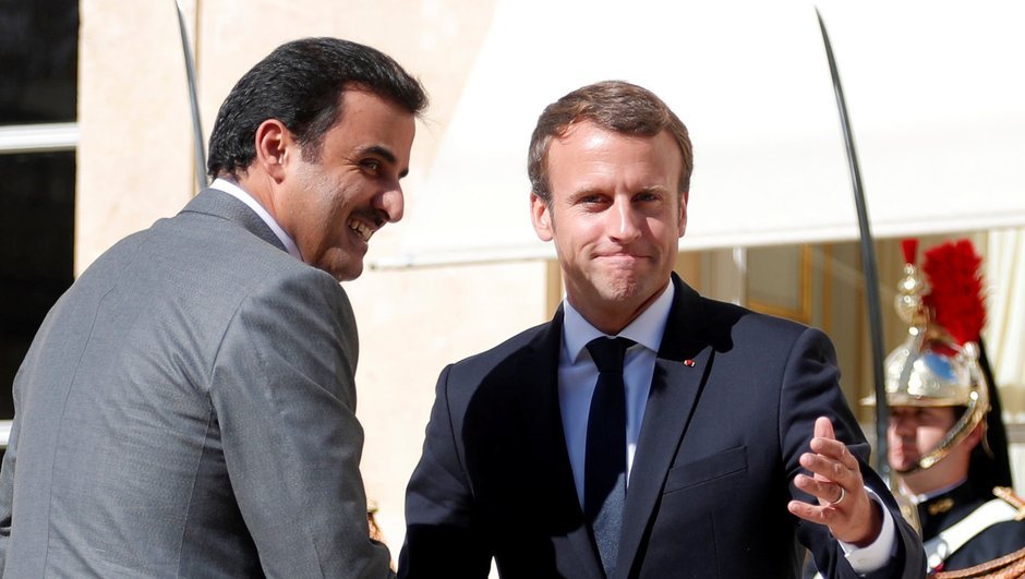 Macron: “Qətərə embarqonu qaldırın”