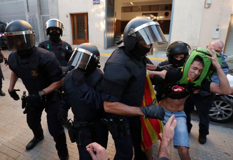 Kataloniyada separatçıların həbsinə başlanıb
