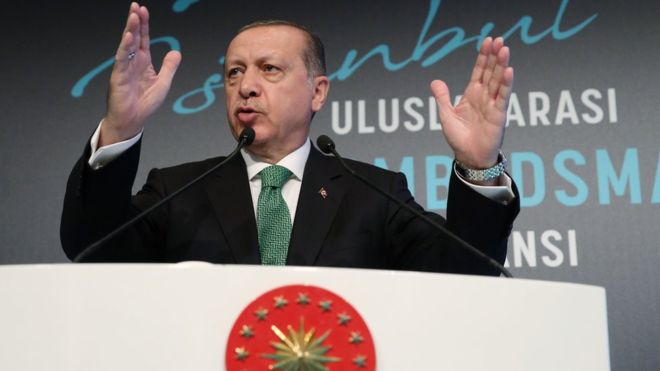 Erdoğan iraqlı kürdlərə: Yük maşınları getməyincə yemək, geyim tapmayacaqsınız