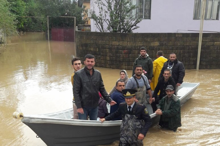 Astarada sel xəbərdarlığına məhəl qoymayan 60 ailə təhlükə ilə üzləşib