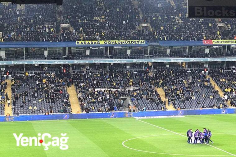 “Fənərbaxça” klubundan möhtəşəm “Qarabağ” pankartı
