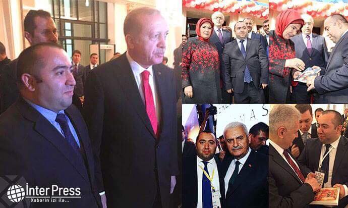 Aqil Ələsgərin “Səssiz işğal” kitabı Ərdoğana təqdim olundu