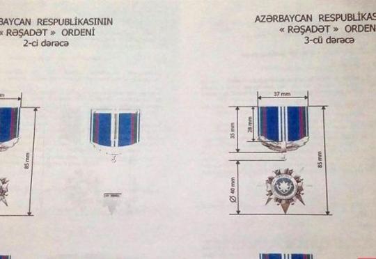 Silahlı qüvvələr üçün yeni orden təsis edilir – “Rəşadət”