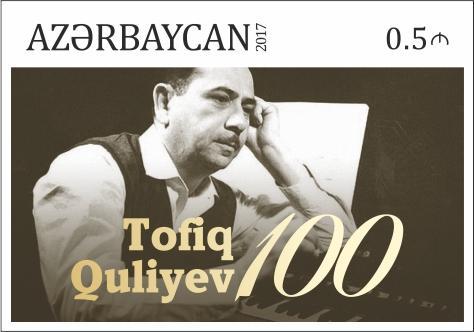 Tofiq Quliyevin 100 illiyi münasibətilə poçt markası hazırlandı