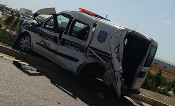 Bakıda ağır yol qəzası – 2 polis öldü, biri yaralandı