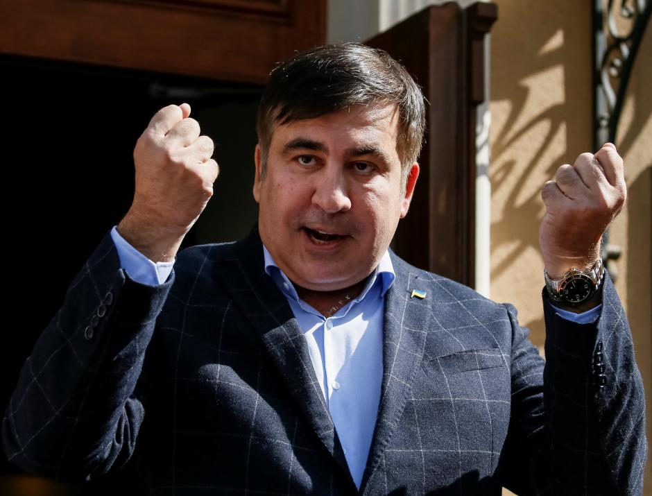Saakaşvili Ukrayna prezidentini hədələdi
