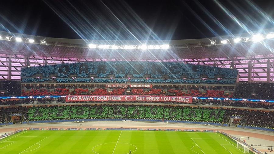 “Qarabağ” – “Çelsi” oyununda nəhəng xoreoqrafiya açıldı – VİDEO – FOTO