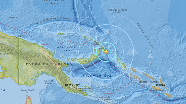 Papua-Yeni Qvineyada 6 bal gücündə zəlzələ olub
