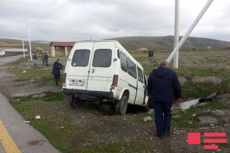 Göyçayda mikroavtobus aşıb, 6 nəfər xəsarət alıb – YENİLƏNİB