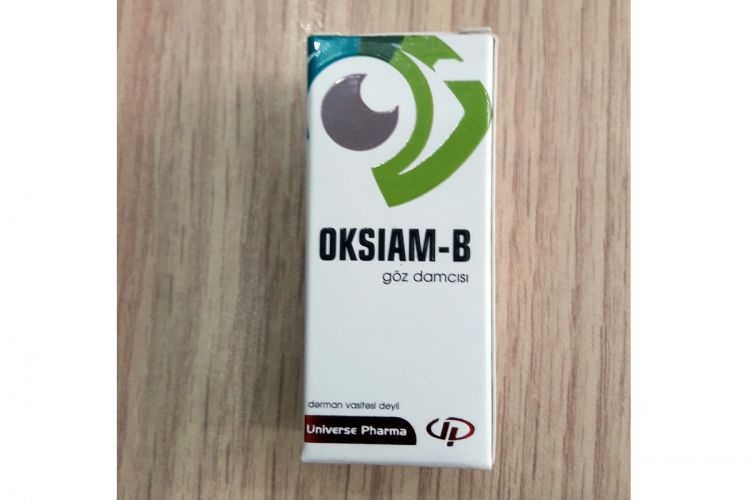 “OKSİAM-B” adlı göz damcısı saxtadır – Nazirlikdən xəbərdarlıq