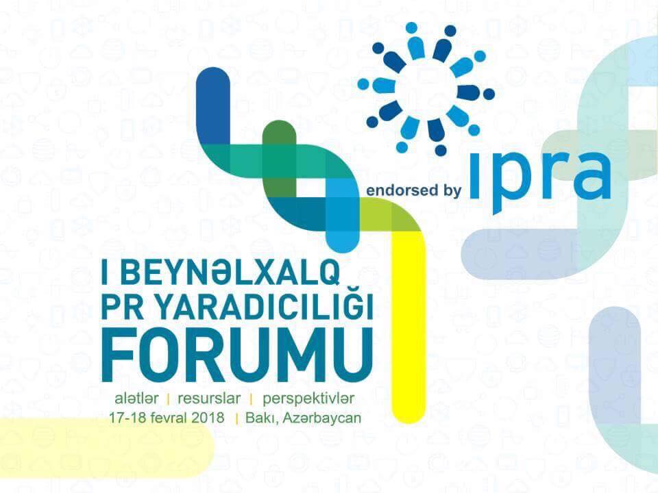 Dünyanın tanımış PR mütəxəssisləri Bakıda toplaşacaq