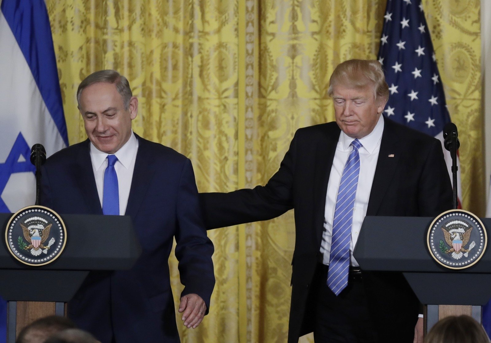 Netanyahu Trampa təşəkkür etdi