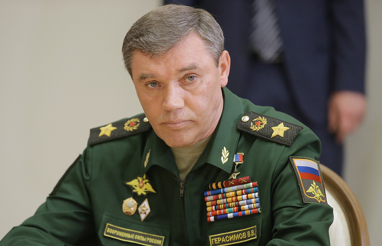 Gerasimov: “ABŞ bazasında İŞİD terrorçuları hazırlaşır”