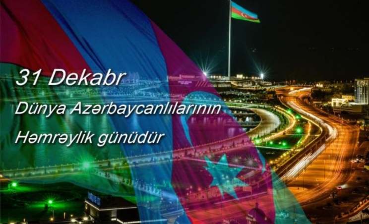 Beynəlxalq Diaspor Mərkəzi dünya azərbaycanlılarını təbrik edir