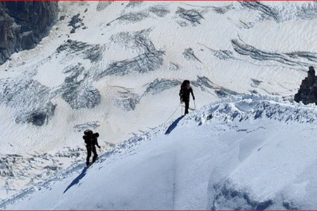 Axtarışda iştirak edən şəxs: Alpinistlər tamamilə yeni marşrut ilə hərəkət ediblər