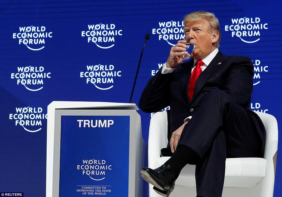 Trampın Davos çıxışı: fitə basıldı, Fələstini hədələdi – VİDEO