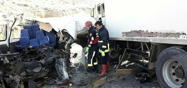 Türkiyədə ağır yol qəzası: Səkkiz ölü