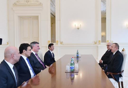 İlham Əliyev “Boeing Commmercial Airplane” şirkətinin prezidenti ilə görüşdü