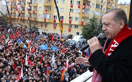 Ərdoğan PYD terrorçusu Salih Müslümün həbsini alqışlayıb