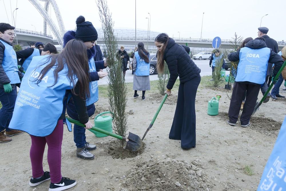 Leyla Əliyeva aksiya keçirdi: 63 şəhid uşağın xatirəsi əbədiləşdirildi – FOTO