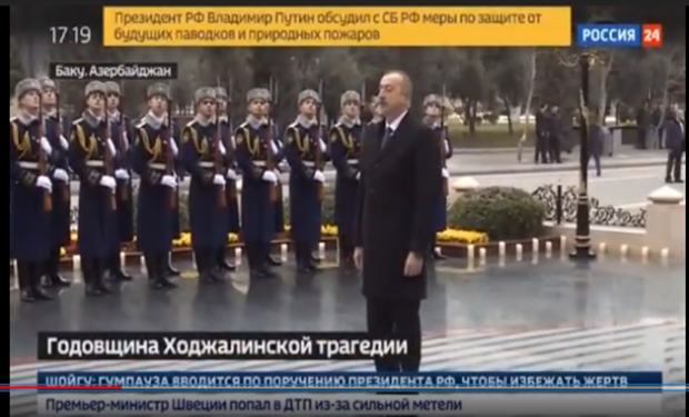 Xocalı faciəsi Rusiyanın nüfuzlu “Rossiya 24” kanalında — VİDEO