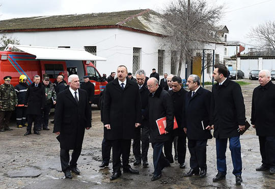 Prezident yanğınla bağlı tapşırıqlar verdi