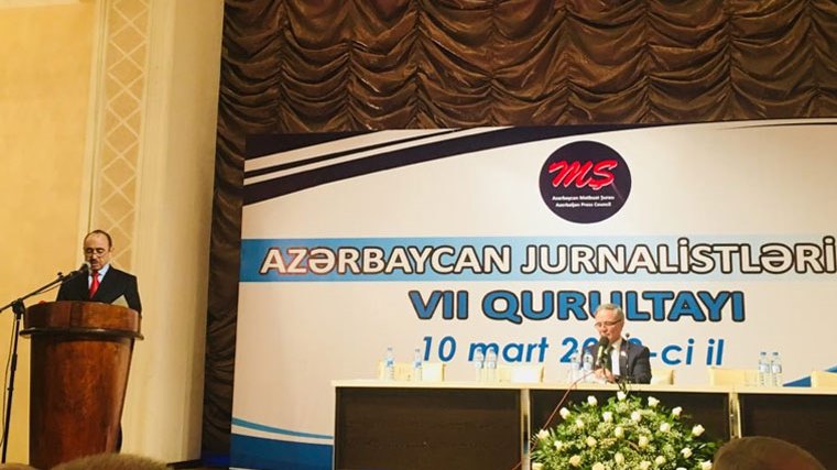 Jurnalistlərin VII qurultayı başa çatdı