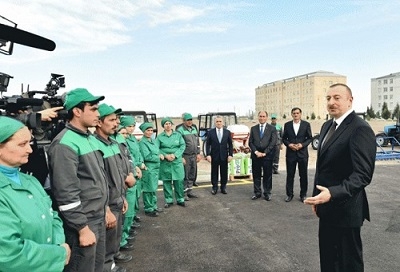 Azərbaycan prezidenti: “Pambıqçılıq sürətlə inkişaf etməyə başlayıb”