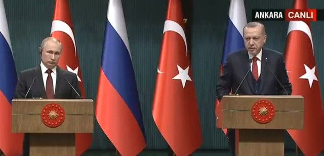 Putinlə Ərdoğanın görüşü 1,5 saat çəkdi — Mətbuata açıqlama verəcəklər