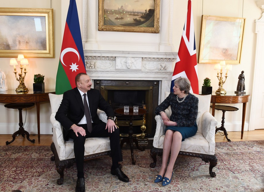 İlham Əliyev ilə Britaniyanın Baş naziri arasında görüş olub – FOTO
