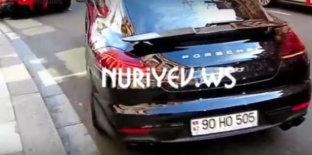 Prezidentin vəzifədən azad etdiyi nazirin oğlu Londonda 500 minlik “Porche” sürür – VİDEO