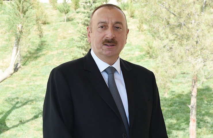 İlham Əliyev açılışda