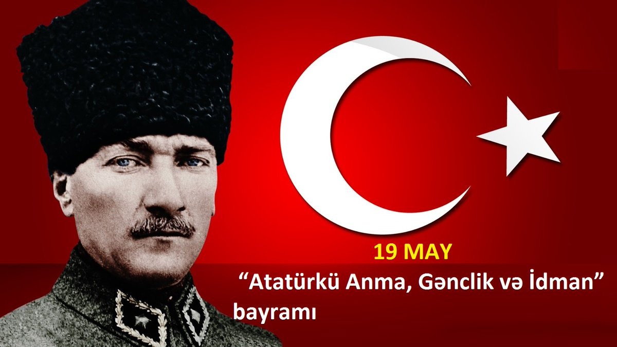 Türkiyədə Atatürkü Anma Gənclik və İdman Bayramı qeyd olunur