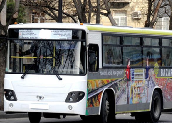 Bakıda marşrut avtobuslarının yolları dəyişdi – SİYAHI