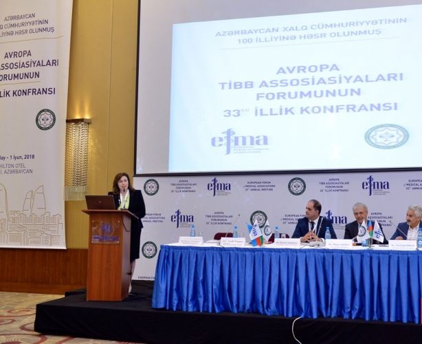 Bakıda Avropa Tibb Assosiasiyaları Forumunun 33-cü illik konfransı keçirilib