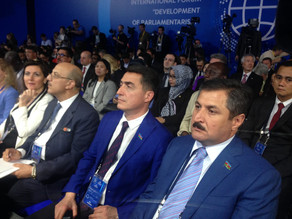 Azərbaycan nümayəndə heyəti Moskvada “Parlamentarizmin inkişafı” beynəlxalq forumunda iştirak edir