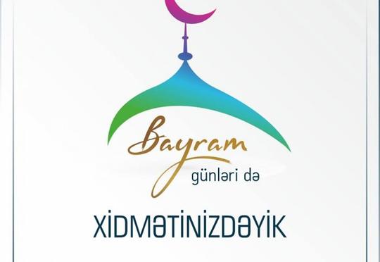 Bu idarələr bayram günlərində də işləyəcək