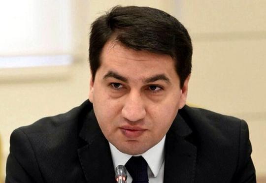 “Ermənistan rəhbərliyi beynəlxalq ictimaiyyəti aldatmağa çalışır” – Hikmət Hacıyev