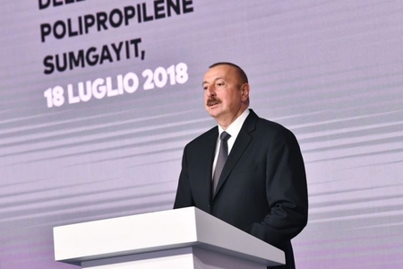 Prezident: “Son 15 ildə Azərbaycana 250 milyard dollara yaxın sərmayə qoyulub”