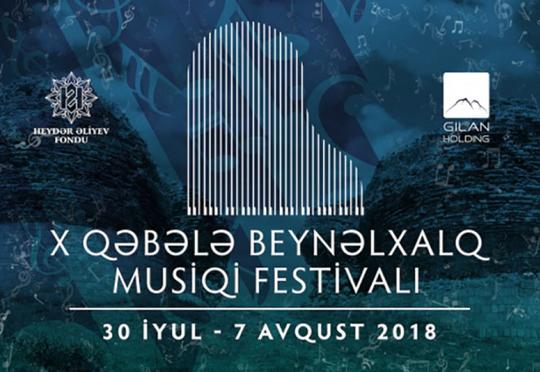 X Qəbələ Beynəlxalq Musiqi Festivalının təntənəli açılışı keçirilir