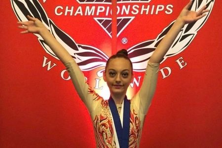 Azərbaycanlı gənc ABŞ-da keçirilən gimnastika üzrə beynəlxalq yarışda yer tutub