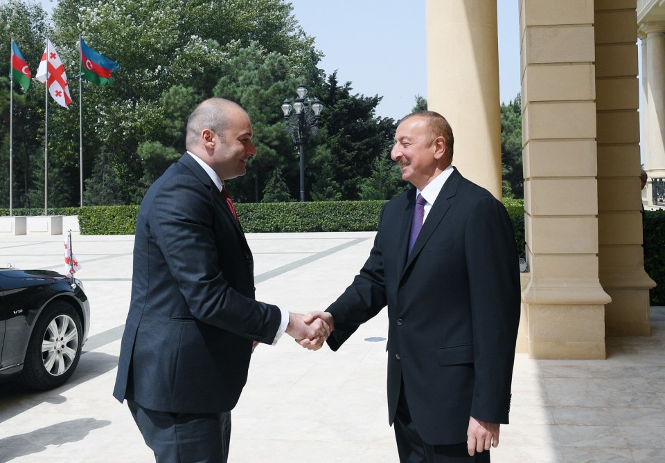 Prezident Gürcüstanın baş nazirini qəbul edib