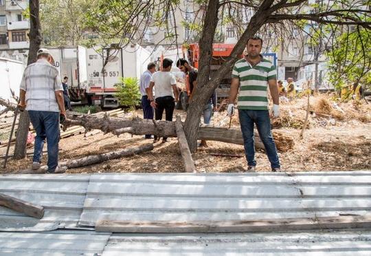 BŞİH qanunsuz hasarları sökdürdü