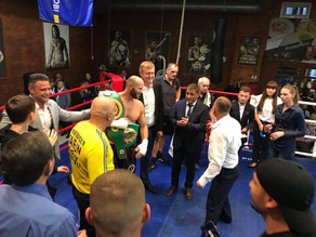 Ukraynada Heydər Əliyevin xatirəsinə həsr olunmuş peşəkar boks yarışı keçirilib