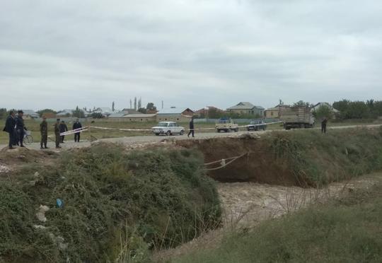 Qarabağ kanalında sızma baş verdi – Əhali təxliyyə edildi – VİDEO